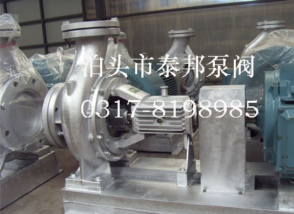 導熱油泵BRY100-65-200B參數(shù)